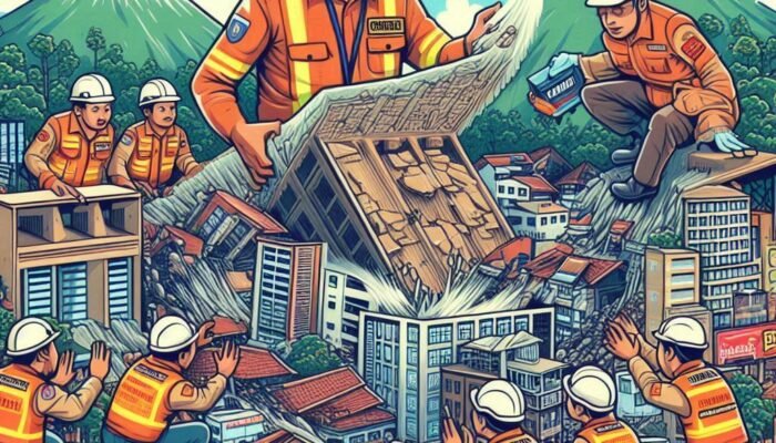 BPBD Brebes Laksanakan Simulasi Tanggap Gempa untuk Latih Warga dalam Situasi Darurat Bencana